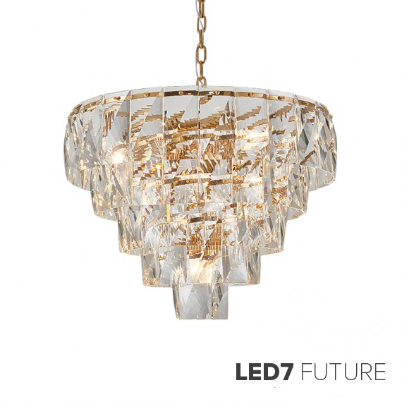 Loft Industry Modern - Tile V2 Chandelier